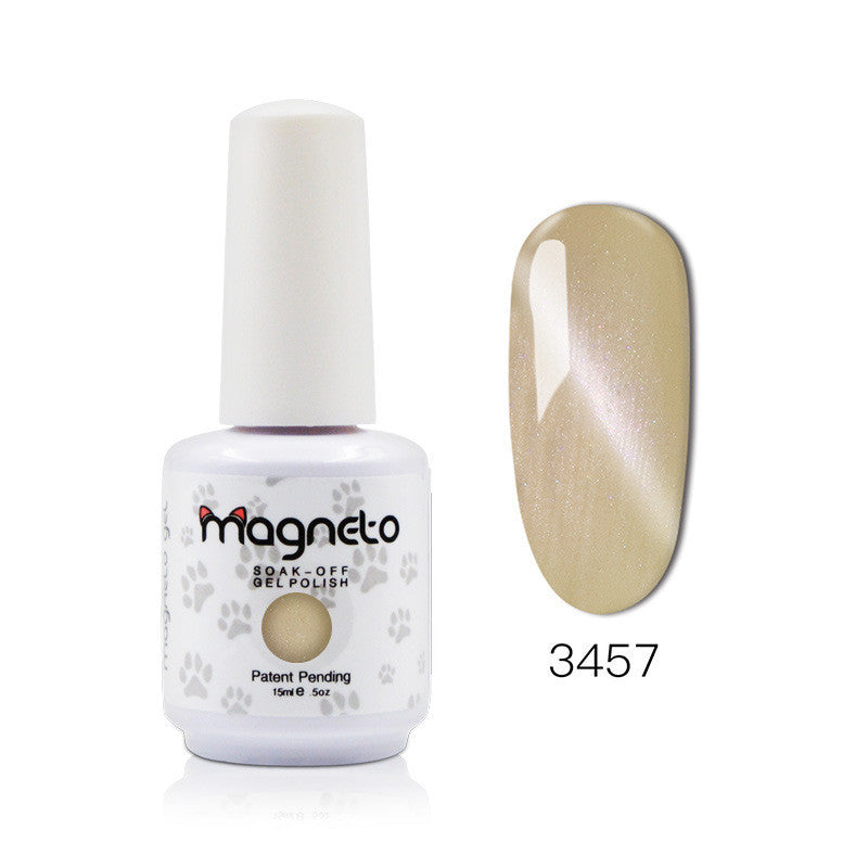 Nail Art Jade Cat Eye