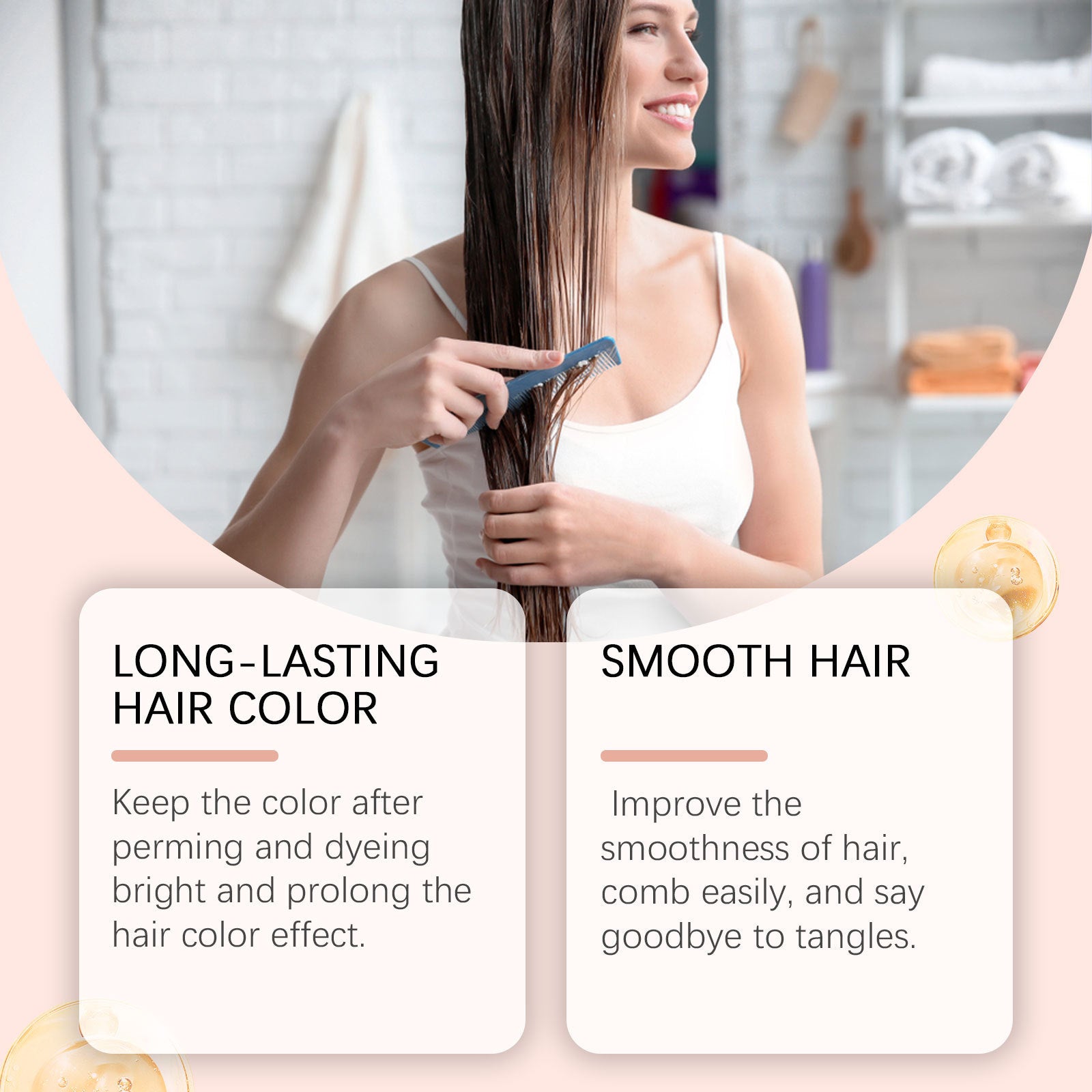 Hot Dyeing Hair Care Spray