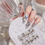Rhinestone Manicure Wear Nail