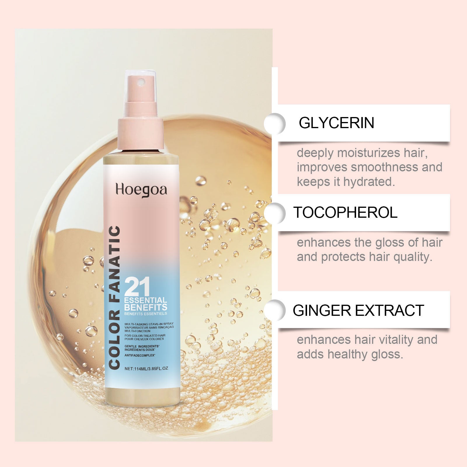 Hot Dyeing Hair Care Spray