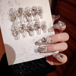 Rhinestone Manicure Wear Nail